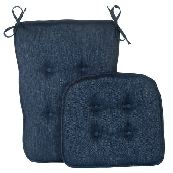 Gripper Non-Slip Empire Rocking Chair Cushion Set