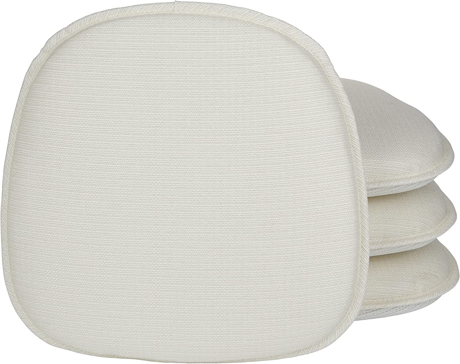 Gripper NonSlip Mid Century Modern Shell Chair Cushion for Dining Room