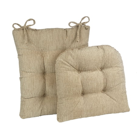 Gripper Non-Slip Ophellia Jumbo Universal Rocking Chair Cushion Set