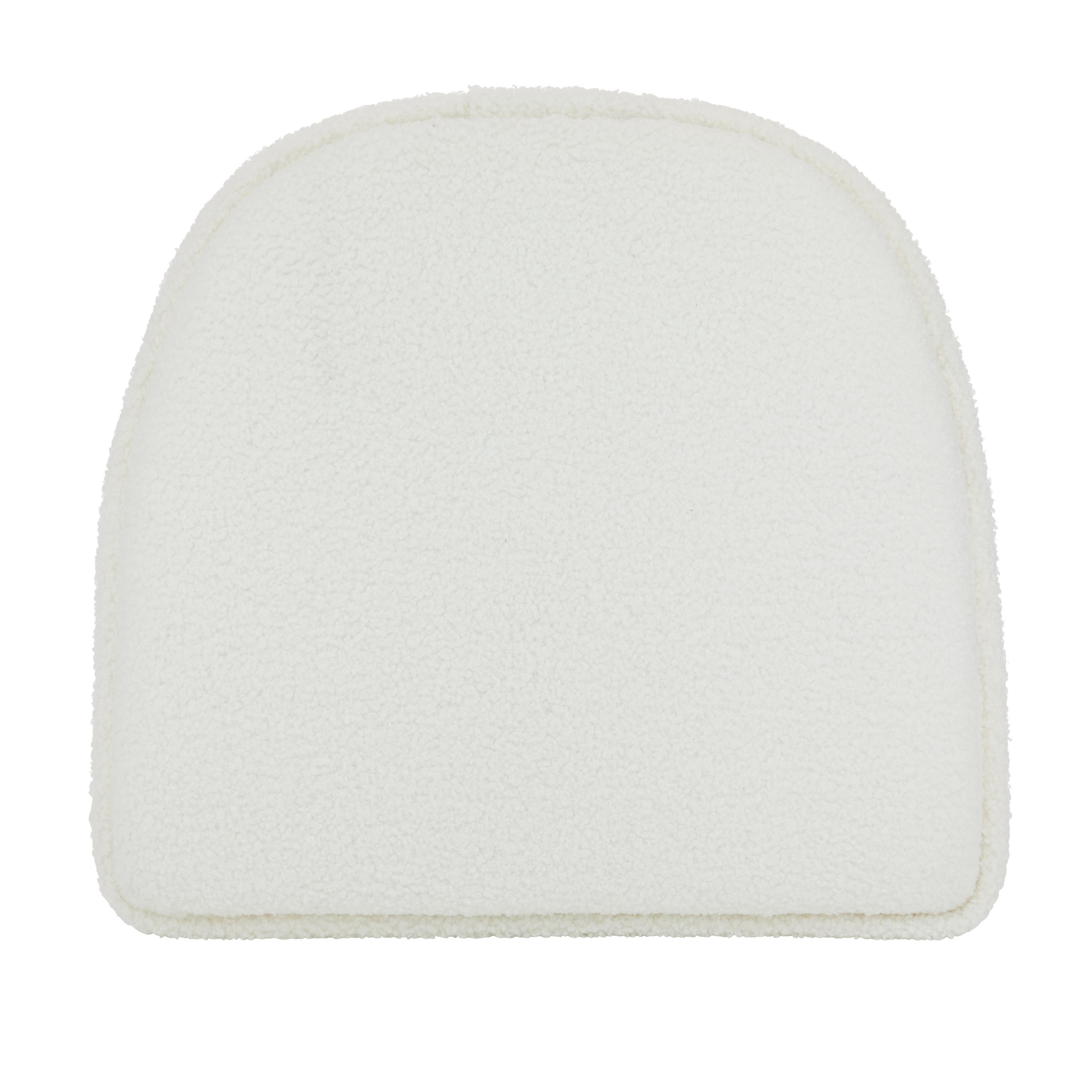 Gripper Non-Slip Plush Chair Cushion 16" x 15" x 2" - Set of 2