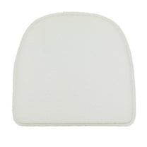 Gripper Non-Slip Plush Chair Cushion 16" x 15" x 2" - Set of 2