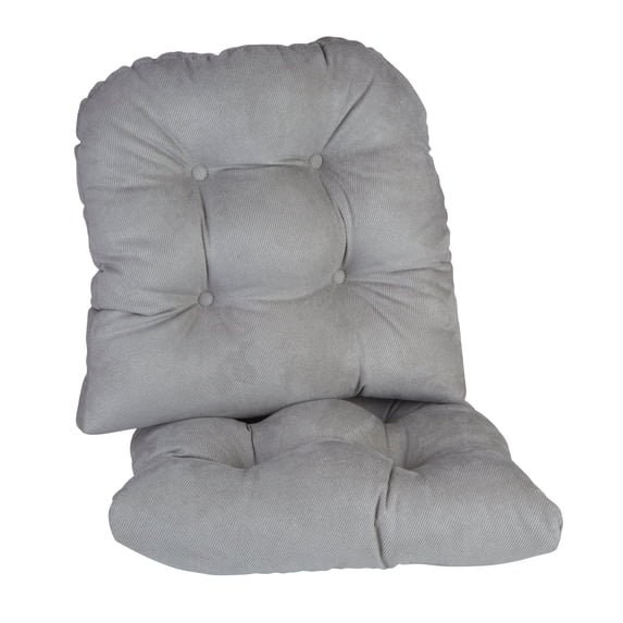 Gripper Non-Slip Twillo 15" x 15" Universal Chair Cushion, Set of 2