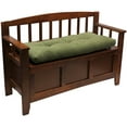 thumbnail image 1 of Gripper Tufted 36" Universal Bench Cushion, Green Textured, 1 of 2