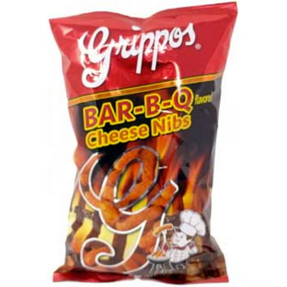 Grippo's BBQ Cheese Nibs 5oz Bags 12ct Box