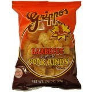 Grippo's BBQ Pork Rinds 2oz Bags 24ct Box
