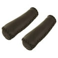 thumbnail image 1 of Grips PVC Leather 1164C Black. Bike grips, bicycle grips, lowrider grips, beach cruiser grips, mountain bike grips, 1 of 1