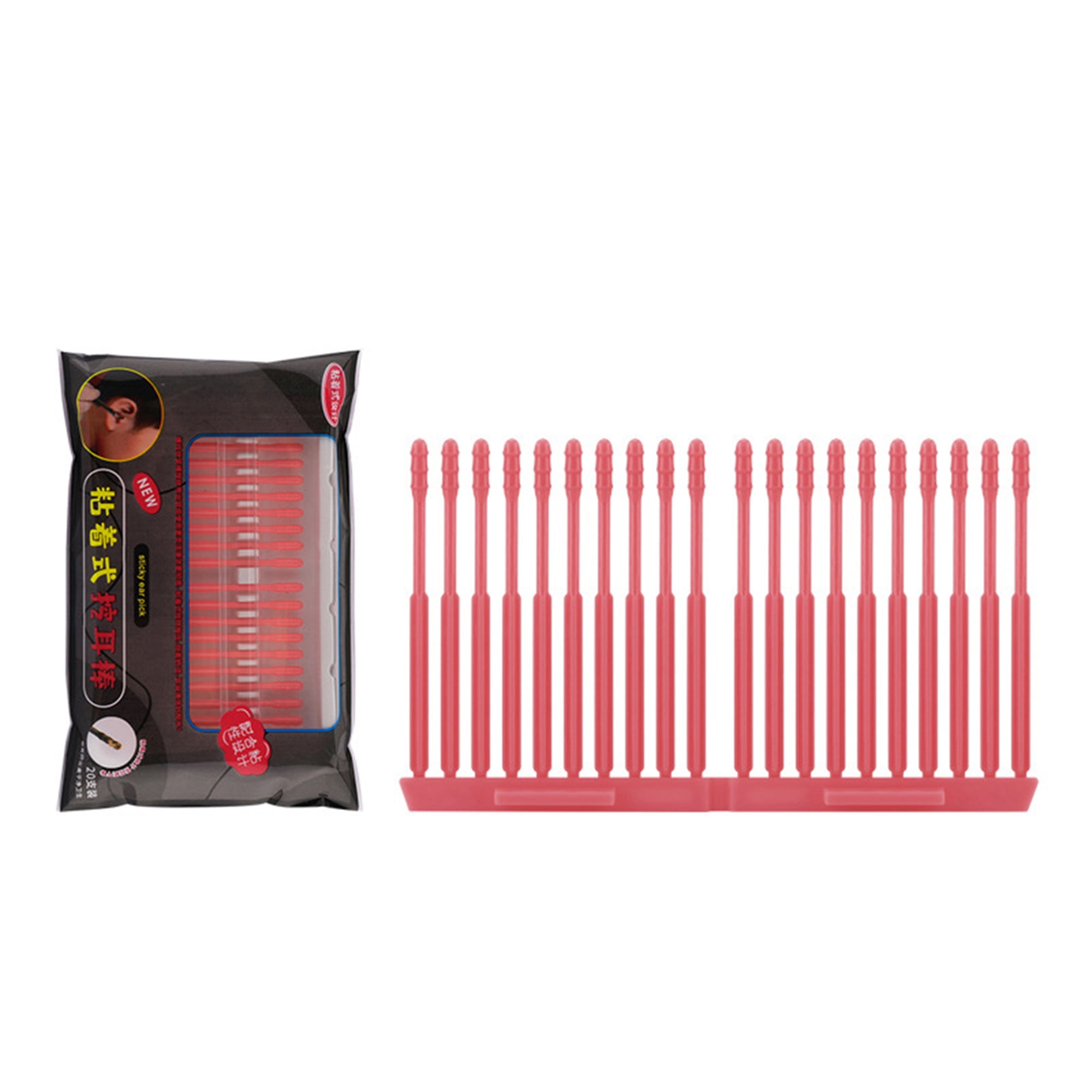 Grips Spiral Earwax Remover Soft Safe Ear Picker Ear Cleaner Tool