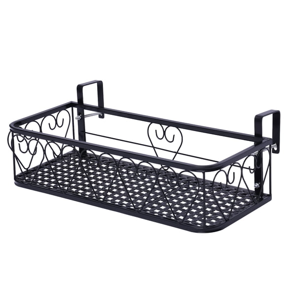 Griptix Durable Iron Plant Stand  Hollowed Design for Air Circulation and Water Drainage, Easy to Install