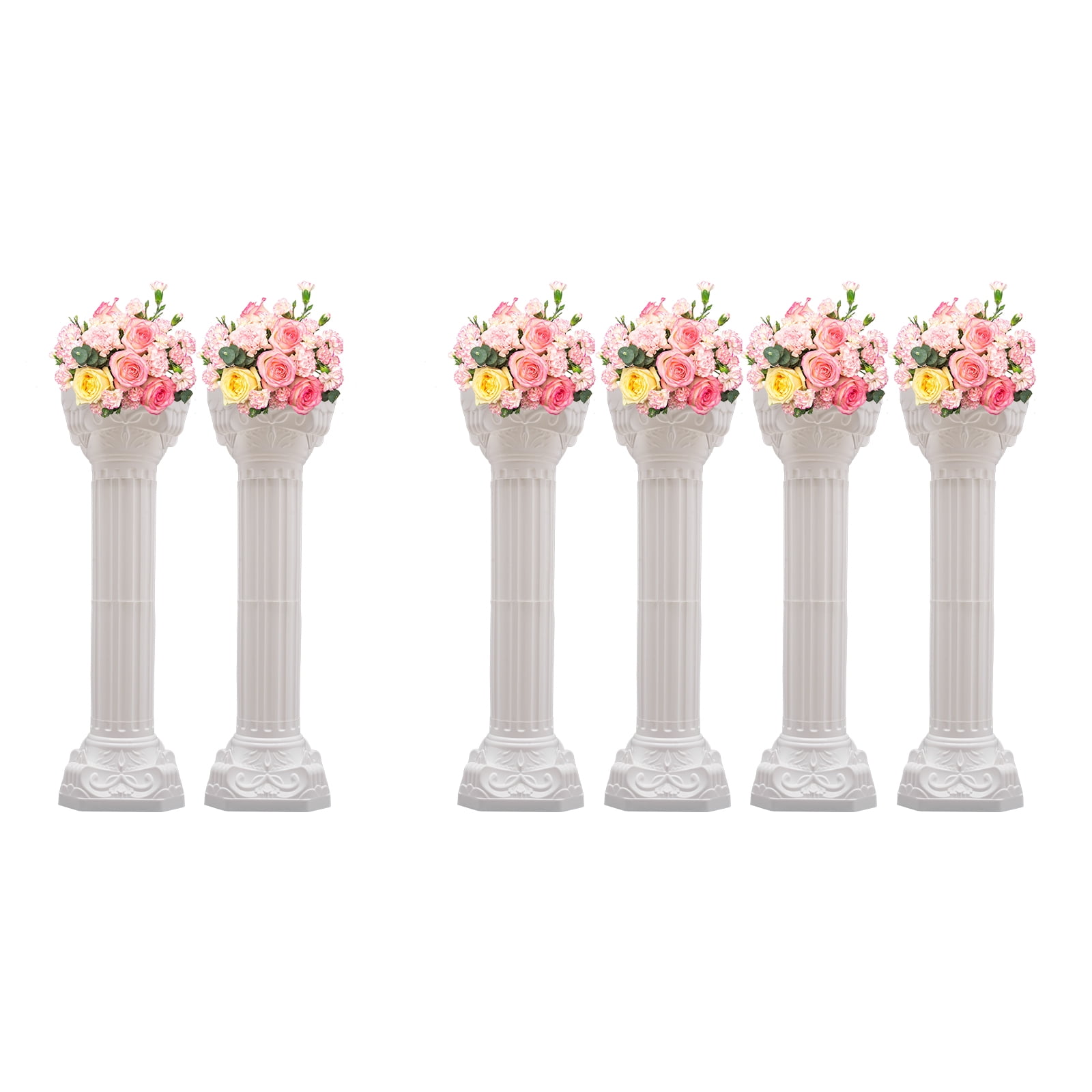 Griptix Durable Wedding Roman Column Sculpture, 10.63-inch Base, 110.23 ...