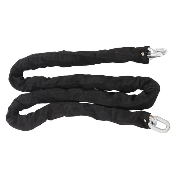 Griptix Engine Lift Chain, 6ft Length, High-Quality Manganese Steel, Scratch and Damage Resistant with Canvas Sleeve, Anti-Corrosion, Lockable for Extra Security, Easy to Clean
