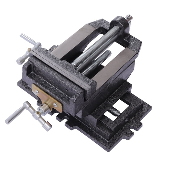 Griptix High-Precision Bench Vise with Bi-Directional Movement, Removable Jaws, and Strong Clamping for Milling and Drilling Machines