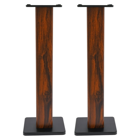 Griptix Pair Floor Speaker Stands Surround Sound Book Shelf Speakers 30kg 66 13lbs