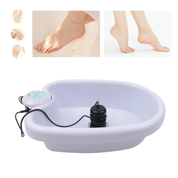 Griptix Portable Ionic Foot Bath Detox Machine Spa Ion Kit W 1 Measuring Spoon Tub