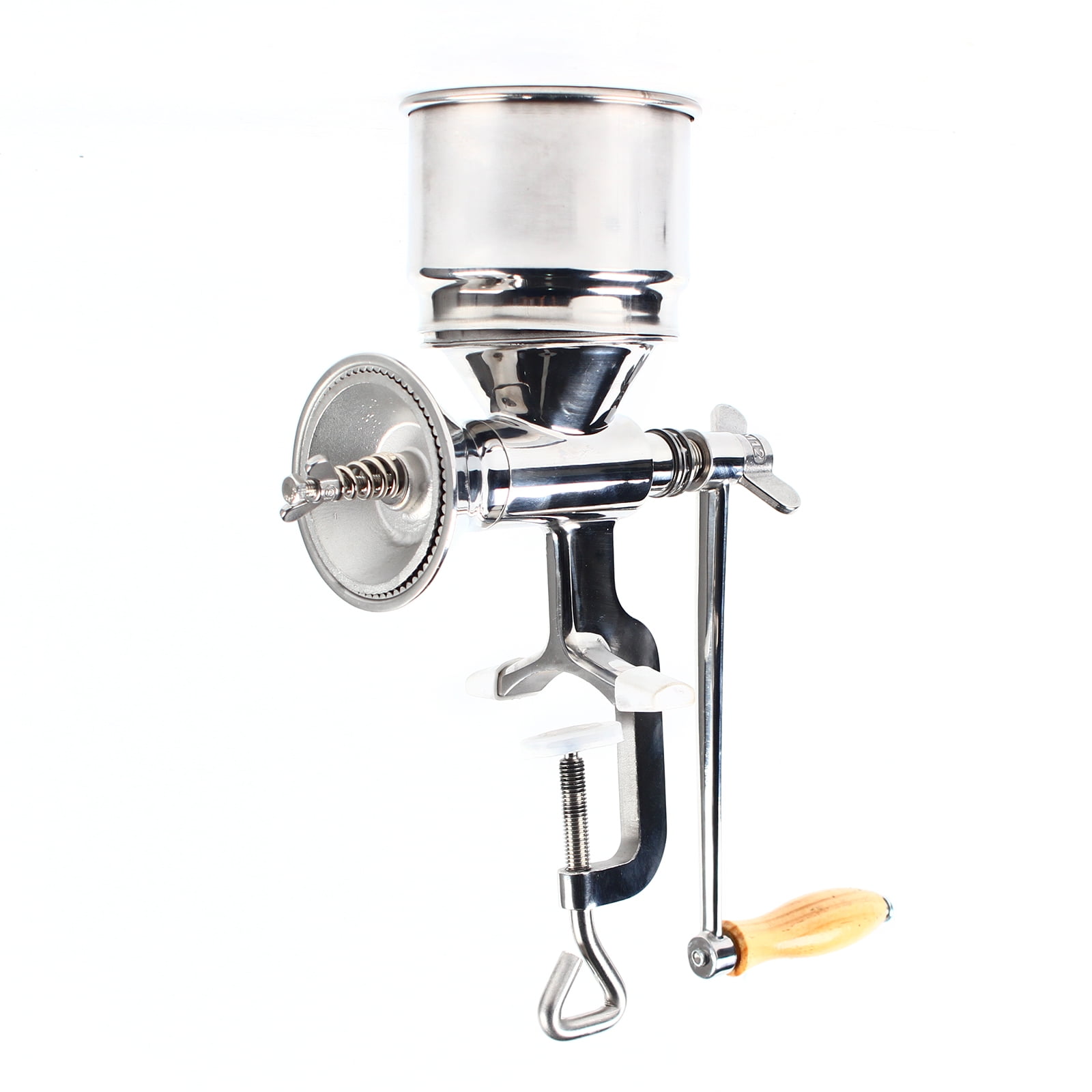 Griptix Stainless Steel Manual Hand Mill Grinder Grains Corn Beans Hand Crank