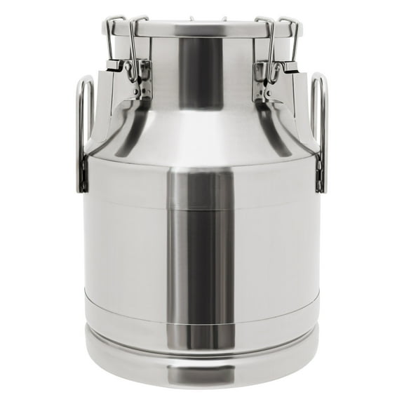 Griptix Storage Can Milk Jug 2 64 Gallon Sealed Bucket 10L Stainless Steel Milk Can