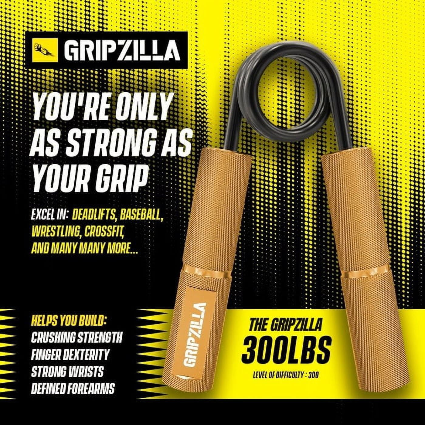 Gripzilla "THE GRIPZILLA" Individual Hand Gripper 300LB