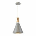thumbnail image 1 of Gris Plateado Collection One Light Pendants, 1 of 6