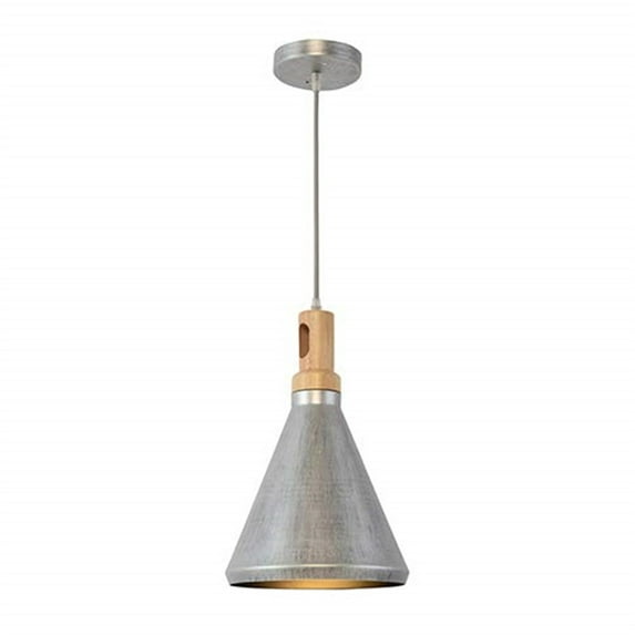 Gris Plateado Collection One Light Pendants