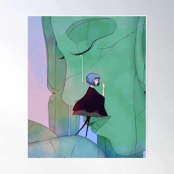 Gris Video Game Poster Wall Art, Modern Wall Decor, 12x18 UNFRAMED