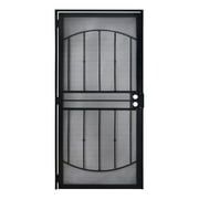 Sdstone Grisham Deluxe 32"   80" Steel Security Door, 805 Black
