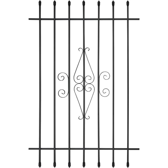 Window Bar Guard Grisham Spear Point Window Bar Guard,Security Bars for Windows Prevent ...