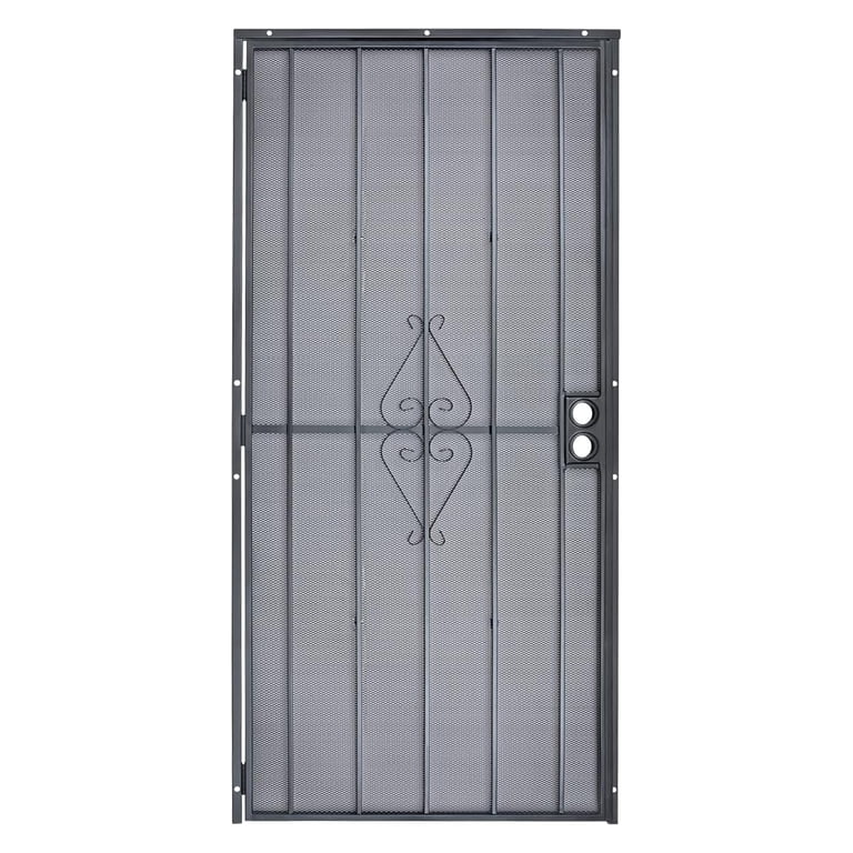 Sdstone Grisham 34'' x 80'' Steel Security Screen Door, 808-34