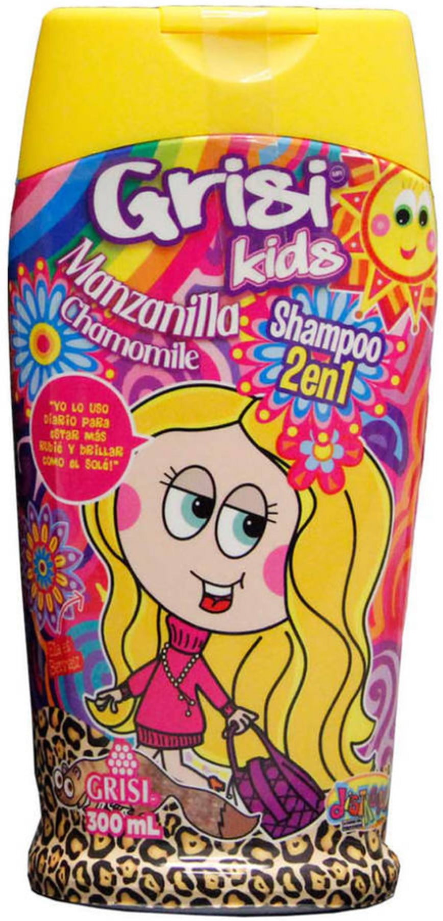 Grisi Kids Manzanilla Chamomille Girls 2 in 1 Shampoo 10.1 oz (Pack of 6)