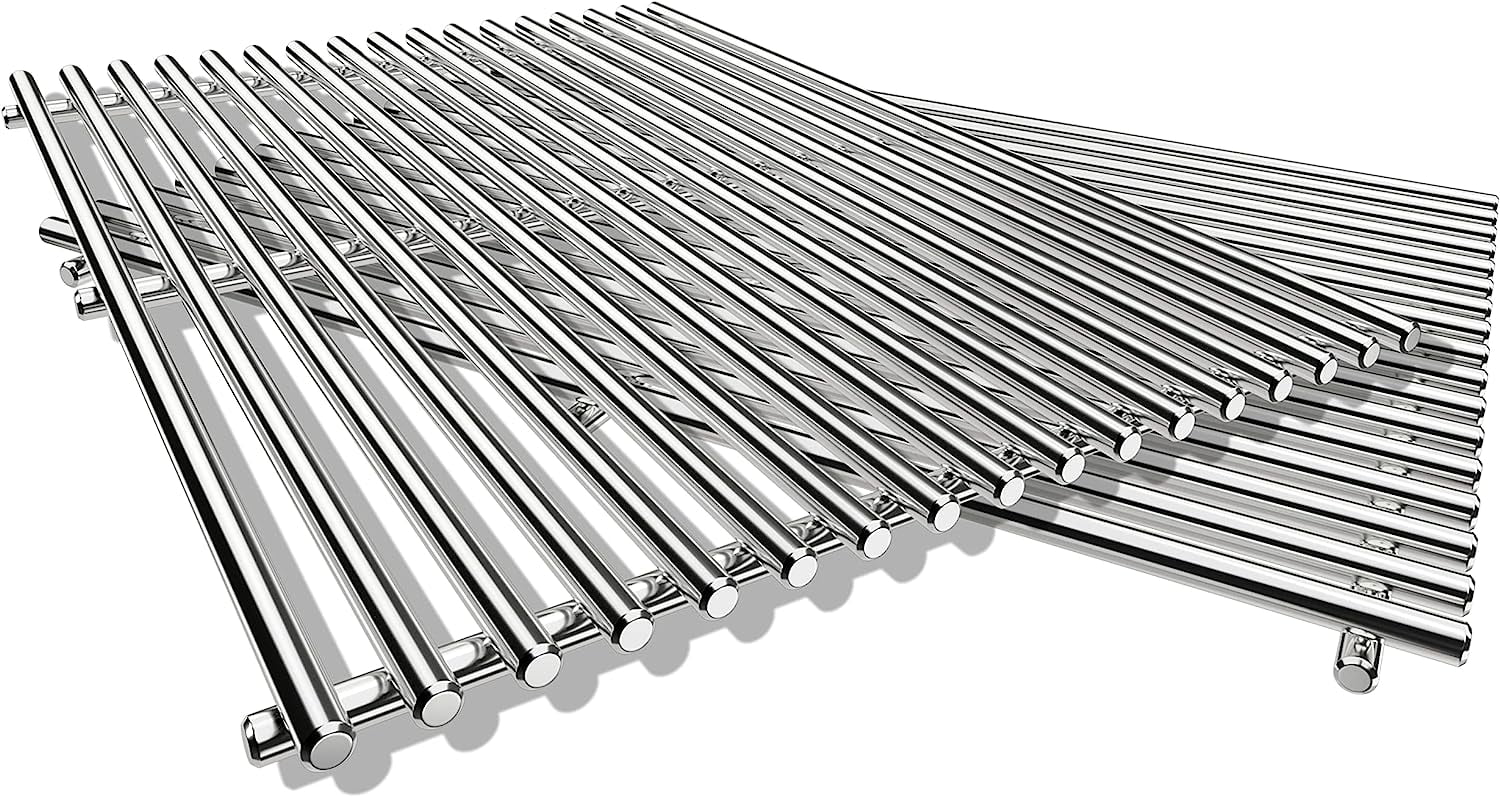 Grisun 66095 9mm 304 Stainless Steel Cooking Grates for er Genesis