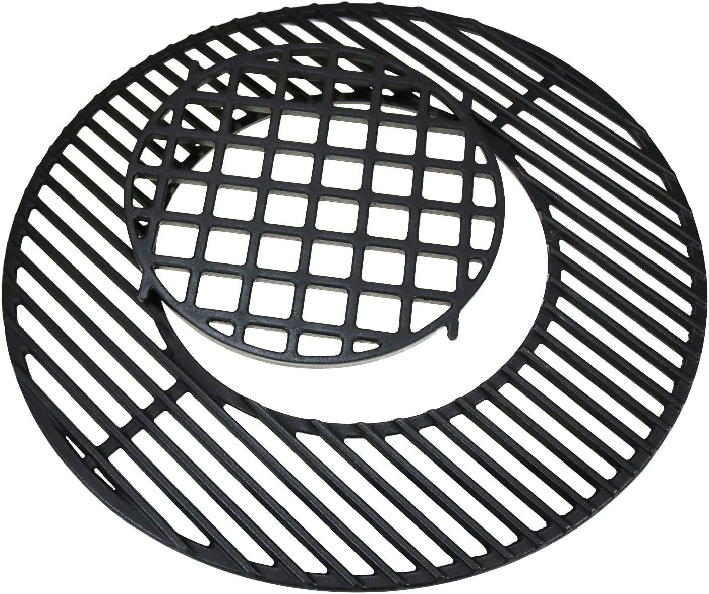 er Heavy Duty Plated Steel Hinged Cooking Grate for 22.5'' Grills