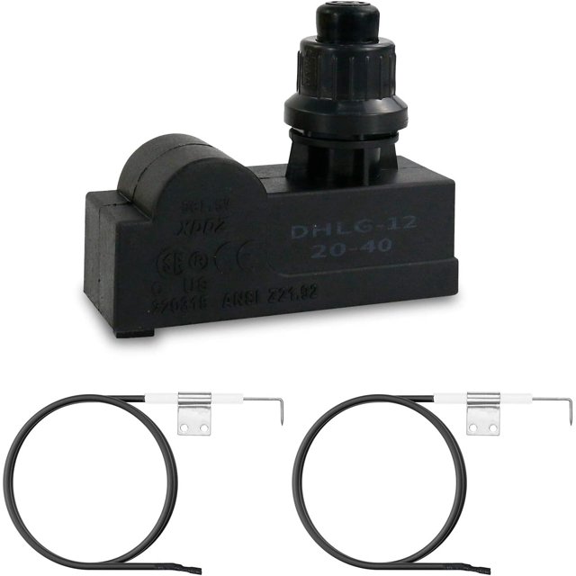 Grisun Push Button Grill Ignitor 2 Outlet Electronic Igniter kit for