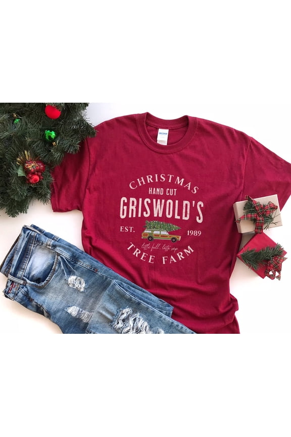 Griswold Christmas Tree Farm Shirt Holiday Apparel Christmas Tee Holiday Gift Clark Griswo