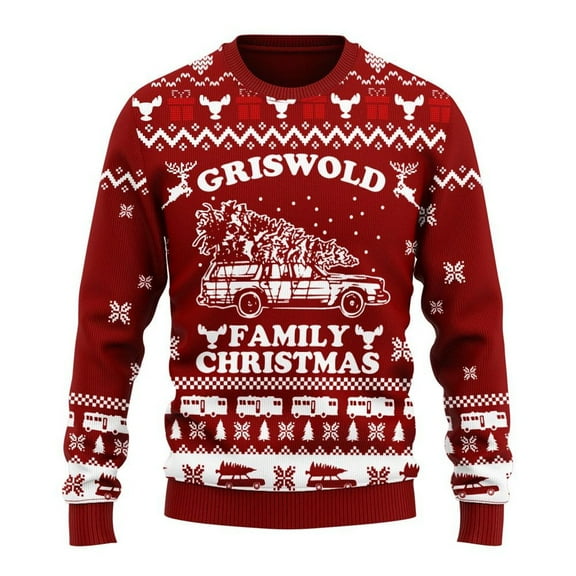 Griswold Family Christmas 3D Ugly Sweater,christmas Tree Farm Shirt, Family Vacation Match, National Lampoon's Christmas Vacation