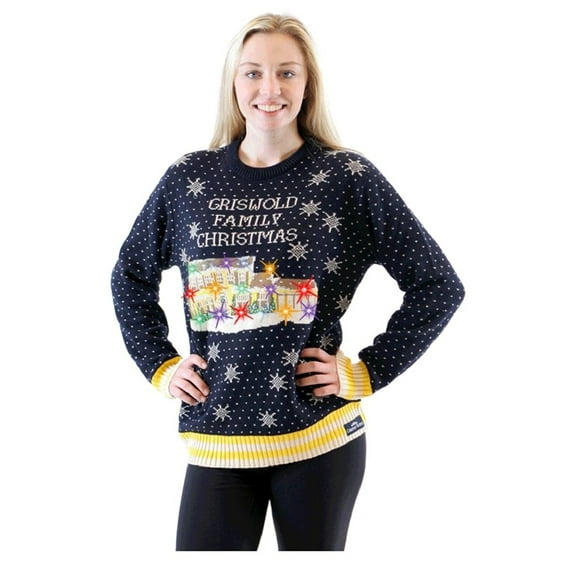 Officially Licensed Costume Agent Griswold Family Christmas Sweater, Women's, 1-Pack