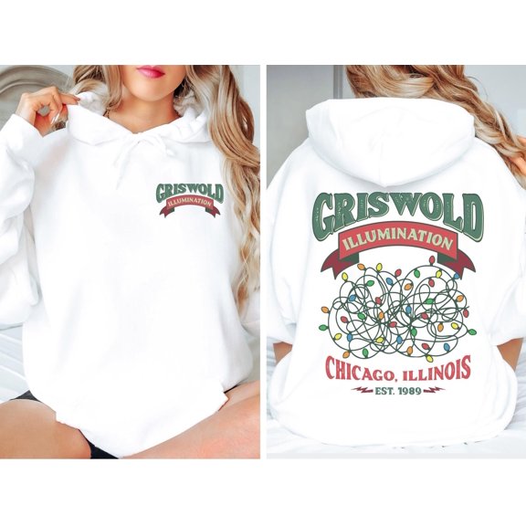 Griswold Illumination Clark Griswold T-Shirt, Christmas Group Unisex Holiday T-Shirts, Fun