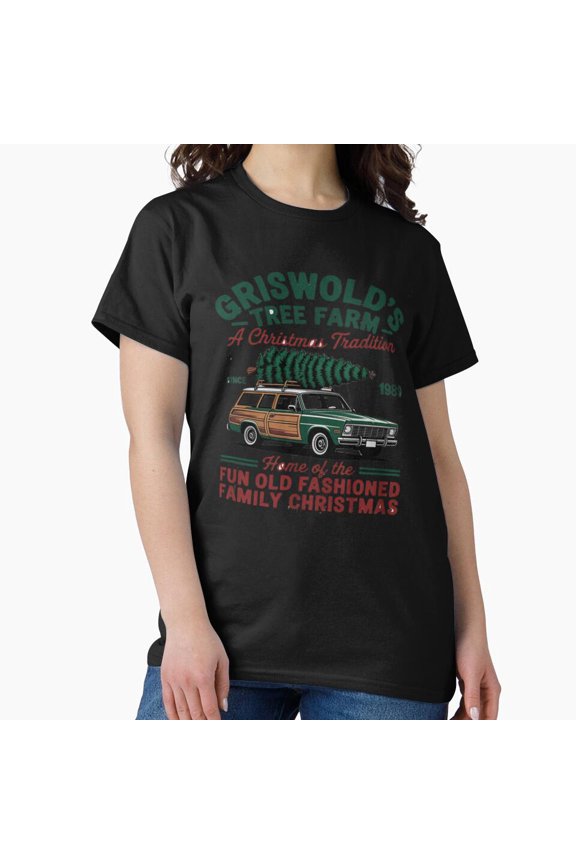 Griswold Tree Farm Retro Holiday Season Classic Unisex T-Shirt, up to size 5XL