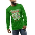 thumbnail image 1 of Griswold's Illumination Christmas Lights Funny Holiday Shirt Mens Long Sleeve T-shirt Christmas Graphic Tee-Kelly Green-small, 1 of 1