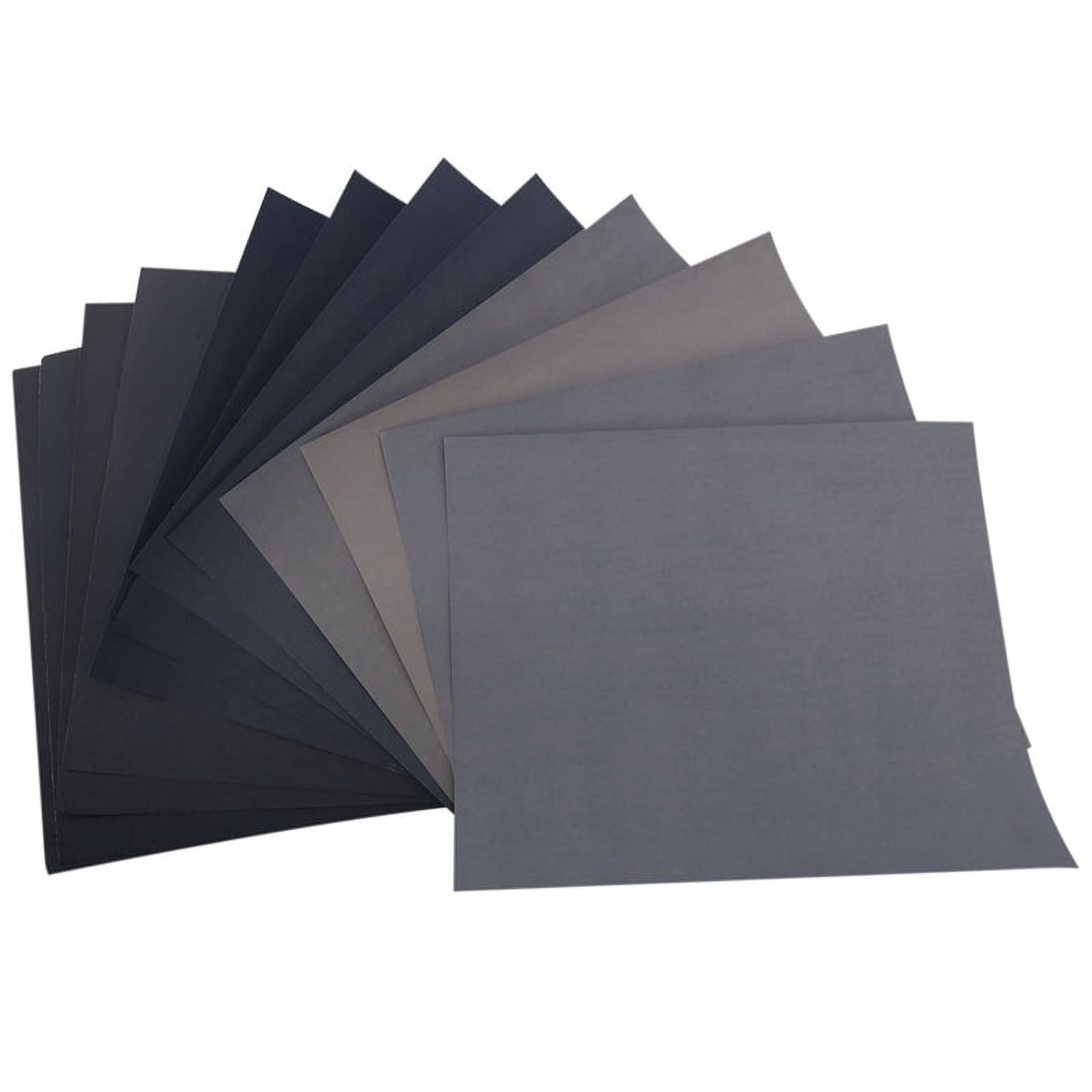 Sandpaper Sand Paper 120 To 5000 Assorted Grit Sheets Wet - Temu