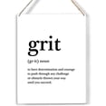 thumbnail image 1 of Grit Definition Wood Sign Motivational Grit Quote Wooden Signs Rustic Hanging Plaque Home Office Wall Art 8x10 Perfect Sign Wall Decor for Home Office, 1 of 3