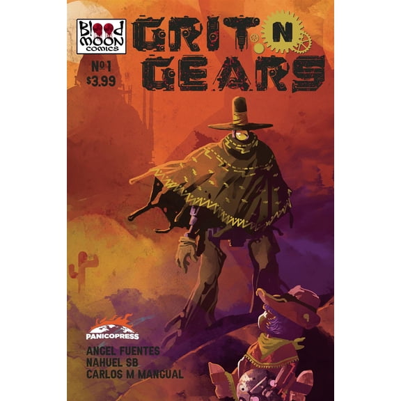 Grit N Gears #1 (of 7) Cvr A Nahuel Sb (res) Blood Moon Comics Llc Comic Book