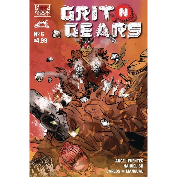 Grit N Gears #6 (of 6) Cvr A Nahuel Sb Blood Moon Comics Llc Comic Book