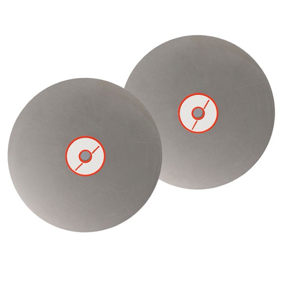 Grit Options Available Two 8 Inch Diamond Grinding Wheels For Lapidary Use 400# Fangkenuo