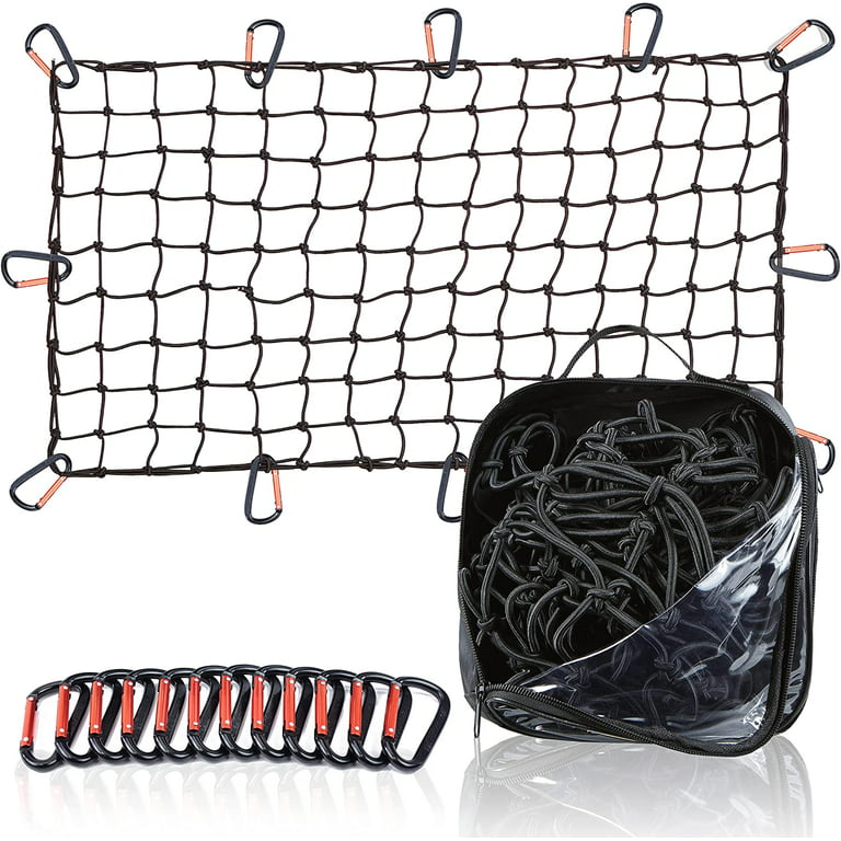 Grit Performance 4' x 6' Super Duty Bungee Cargo Net for Truck Bed