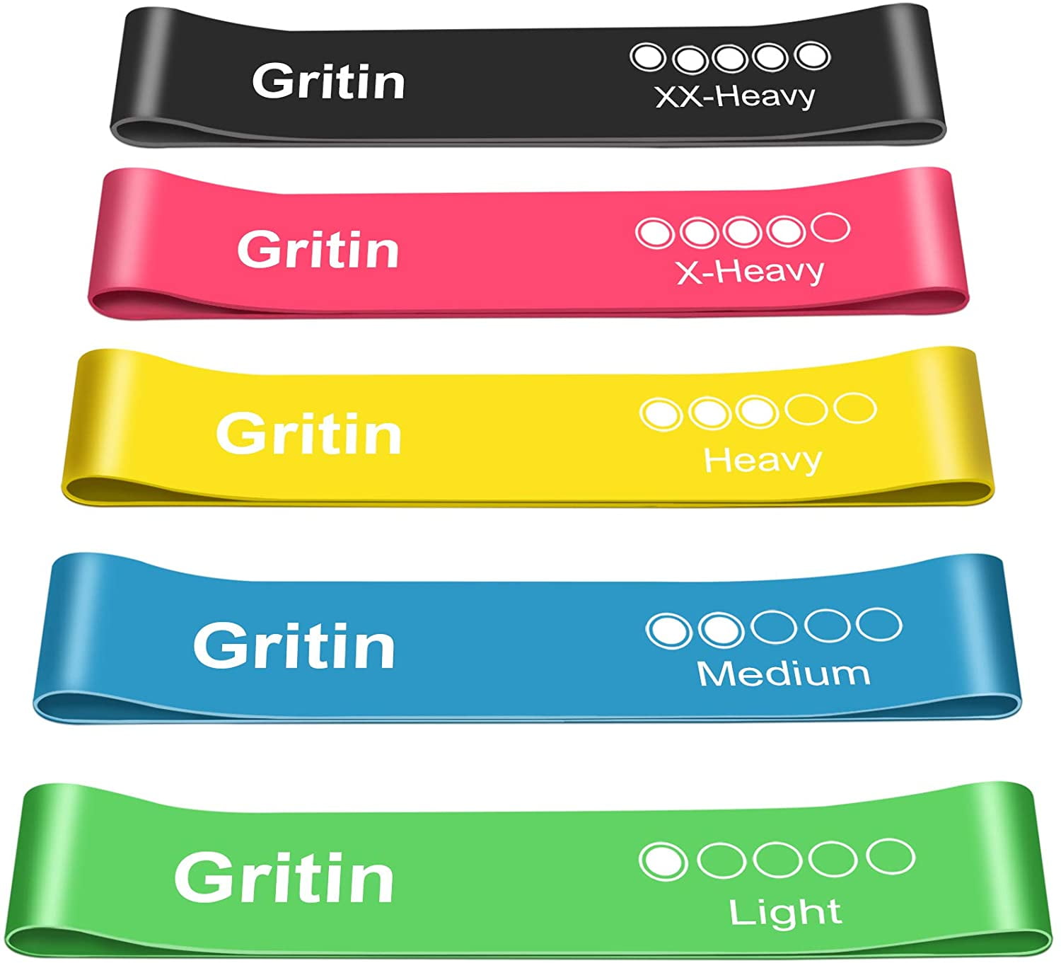 Resistance bands set of 5 sale