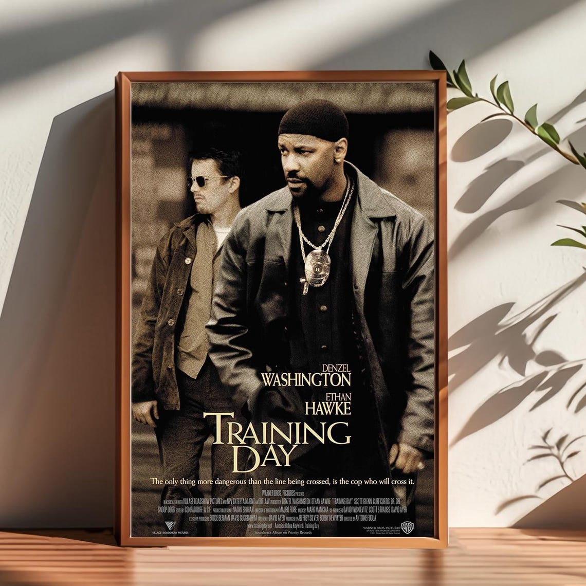 Gritty Urban Drama Vintage Style Wall Art Poster - Walmart.com