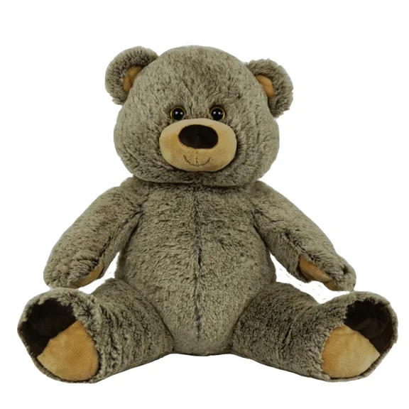 Griz the Grizzly Bear 16 inch Eco Plush Stuffed Animal Brown Wildlife Teddy Toy