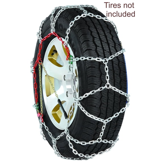 Grizzlar GDP-080 Car Diamond Alloy Tire Chains 195/70‑14 205/65‑14 225/55‑14 175‑15 195/65‑15 205/60‑15 205/50‑16 205/55‑16 215/45‑17
