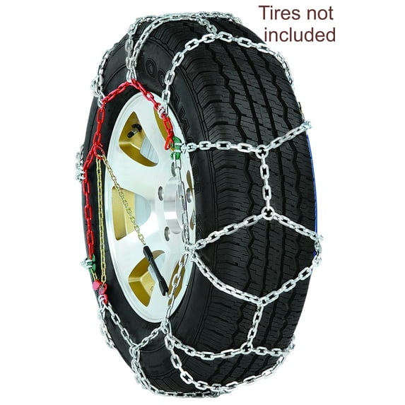 Grizzlar GDP-240 Light Truck Diamond Alloy Tire Chains 225/75‑15 255/60‑15 215/80‑15 205/80‑16 7‑17.5 7.00‑16 205/65‑17.5 225/65‑16