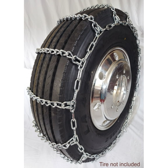 Grizzlar GSL-2221 Alloy Light Truck Ladder Tire Chains 215/75-17.5 215/80-17 225/60-19 225/65-18 225/70-18 225/70-19.5 LT225/75-17 LT225/85-16 LT235/75-16 LT235/85-16 LT245/70-17 LT245/75-16