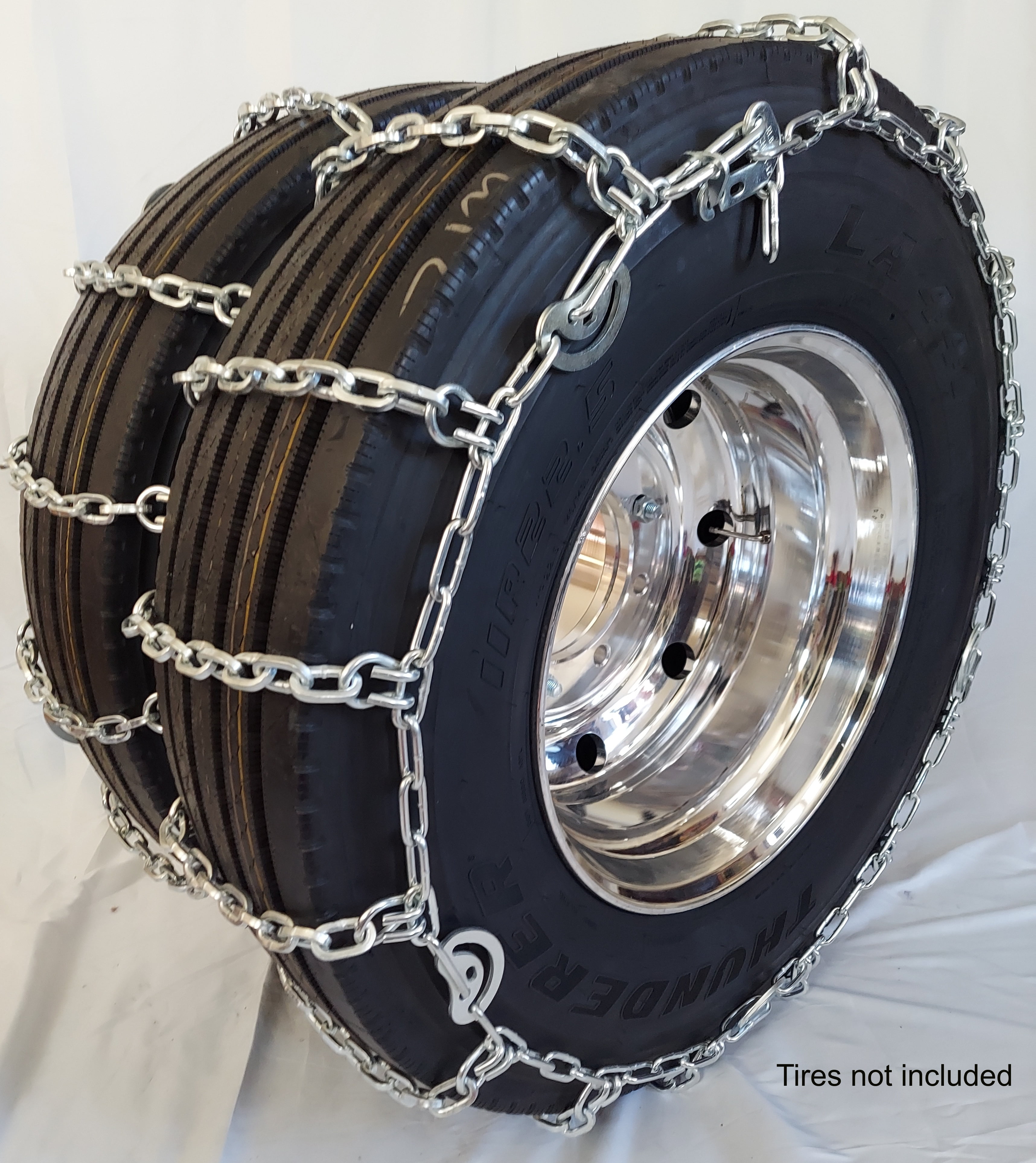 Grizzlar GSL-4147CAM Alloy Truck Square Rod CAM Tire Chains 295/70-22.5 ...