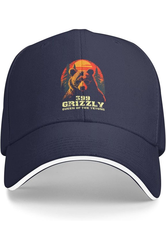 Grizzly 399 Forever The Queen of The Tetons Baseball Caps Windproof Breathable Fashion Hat Athletic